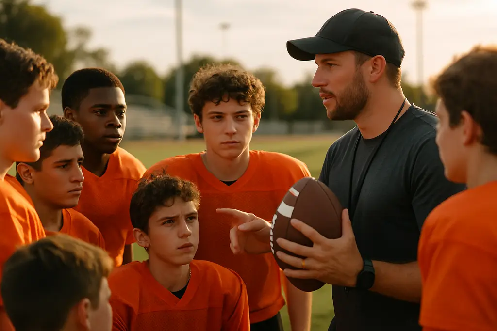 Bryan Youth Football Builds Young Athletes